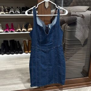 Forever 21 Blue Denim Dress